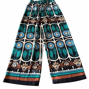 House of Harlow 1960 Floral Wide-Leg Pants Size XS